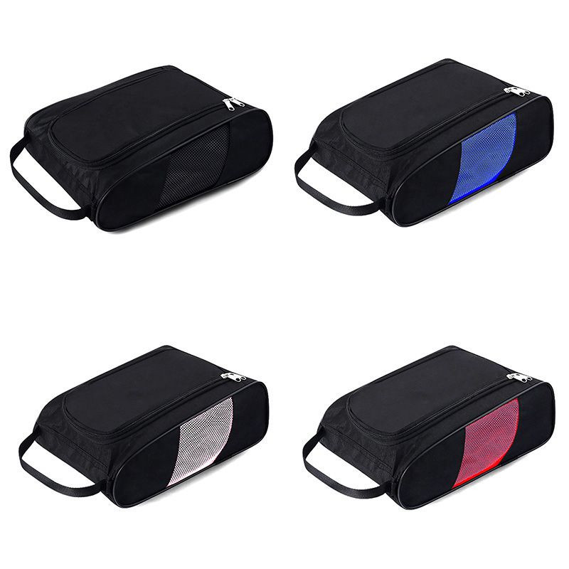 Nešiojami golfo batų krepšiai Batų dėklas su užtrauktuku Kvėpuojantis vandeniui atsparus nešiklio batų priedas