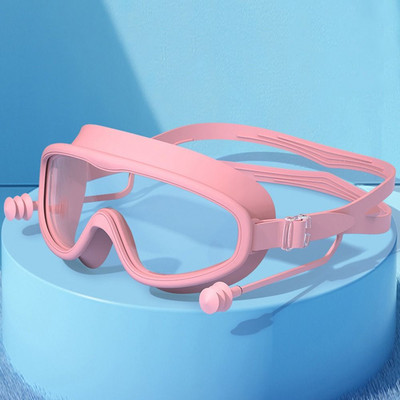 Vodootporne protiv magljenja Dječje naočale za plivanje Veliki okvir s čepićima za uši Naočale visoke rezolucije Unisex naočale za plivanje