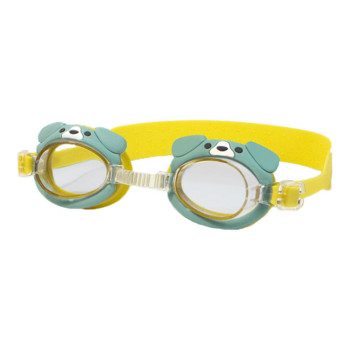 Деца Деца Сладки анимационни очила за плуване Басейн Водоустойчиви очила против замъгляване Воден спорт Гмуркане Сърф Очила с тапи за уши