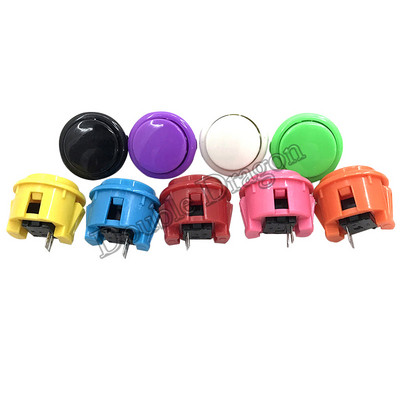 12 buc. 30 mm Copiere Sanwa Buton Snap Rotund Arcade Jamma Mame Mașină de joc Consolă Piese DIY