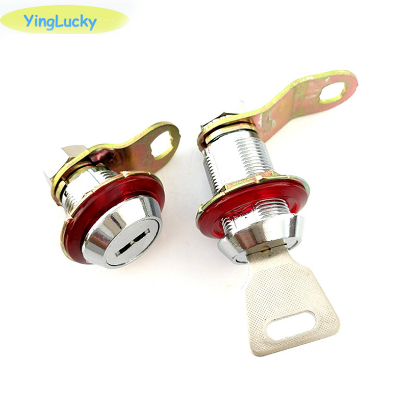 yinglucky 1 tk plastikust südamikuga 35 mm ja 45 mm CAM ukseluku võtmelukk jamma arcade pinballi mängumasinatele