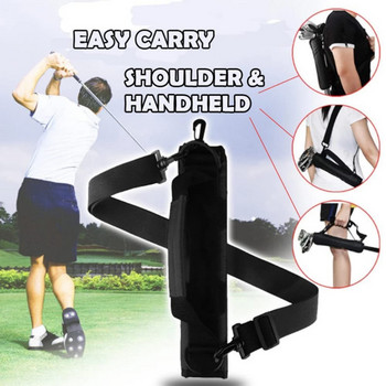 One Piece Portable Golf Club Bag Mini Portable Club Bag Crossbody Club Bag Grip Style Practice Bag Προμήθειες γκολφ