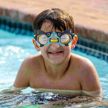 Παιδικά γυαλιά κολύμβησης Γυαλιά κολύμβησης κινουμένων σχεδίων Γυαλιά κολύμβησης κατά της ομίχλης Παιδικά γυαλιά πισίνας νήπιο 3 ετών Γυαλιά Silica Gel ετών Παιδί 2