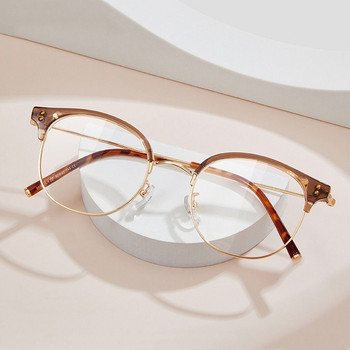 Μόδα Ανδρικά γυαλιά με φίλτρο με στρογγυλή ακτίνα Anti Blue Light Blocking Γυαλιά Μόδας Σκελετοί Γυαλιά υπολογιστή Γυναικεία Ανδρικά γυαλιά