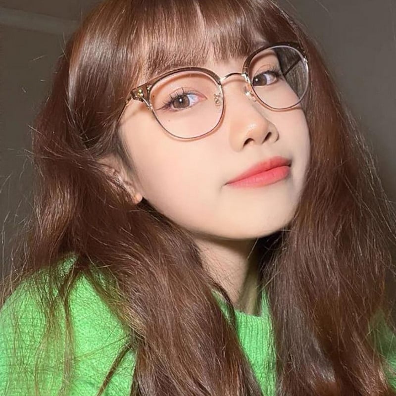 Ochelari de modă semi-fără rame anti blocarea luminii albastre pentru bărbați Ochelari de vedere cu filtru de raze rotunde Rame de ochelari pentru computer, femei, bărbați, ochelari de protecție