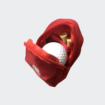Τσάντα για μπάλα του γκολφ Τσάντα αποθήκευσης μπάλας γκολφ Μίνι Νέο κρεμαστό κρανίο μέσης Μικρή τσάντα μπάλα από πολυεστέρα Φορητά προμήθειες γκολφ εξωτερικού χώρου