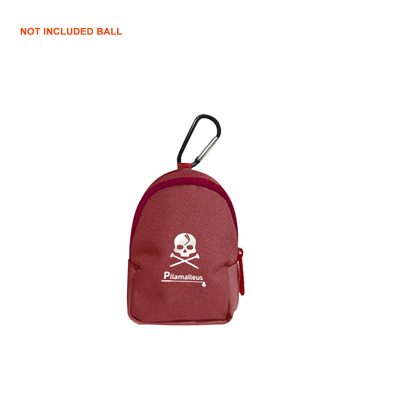 Golfo kamuoliukų krepšys Golfo kamuoliukų laikymo krepšys Mini naujas kabantis juosmens kaukolė Mažas kamuoliukų krepšys, poliesterio pluoštas, lauke nešiojami golfo reikmenys