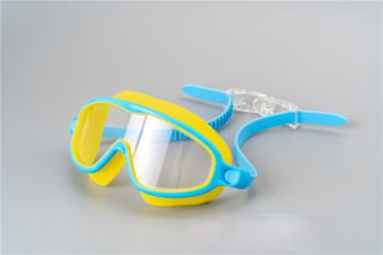 Детски очила за плуване с голяма рамка против запотяване Детски очила за плуване
