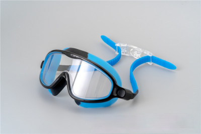 Dječje naočale za plivanje s velikim okvirom protiv zamagljivanja. Dječje naočale za plivanje