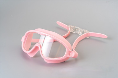 Dječje naočale za plivanje s velikim okvirom protiv zamagljivanja. Dječje naočale za plivanje