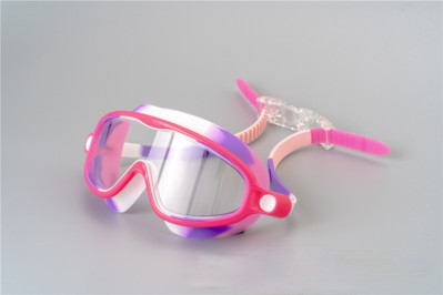 Dječje naočale za plivanje s velikim okvirom protiv zamagljivanja. Dječje naočale za plivanje