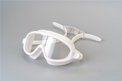 Dječje naočale za plivanje s velikim okvirom protiv zamagljivanja. Dječje naočale za plivanje