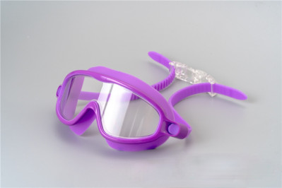 Dječje naočale za plivanje s velikim okvirom protiv zamagljivanja. Dječje naočale za plivanje