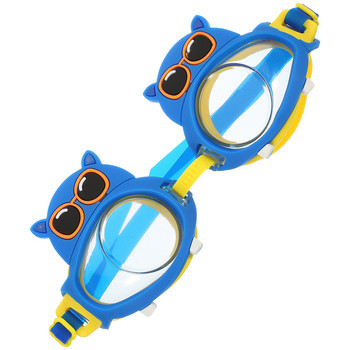 Γυαλιά κολύμβησης κινουμένων σχεδίων Παιδικά γυαλιά Παιδικό καπέλο 3-6 ετών για κορίτσια Πισίνα Silica Gel Ηλικία 4-12 Παιδιά 6-14 Κάλυμμα