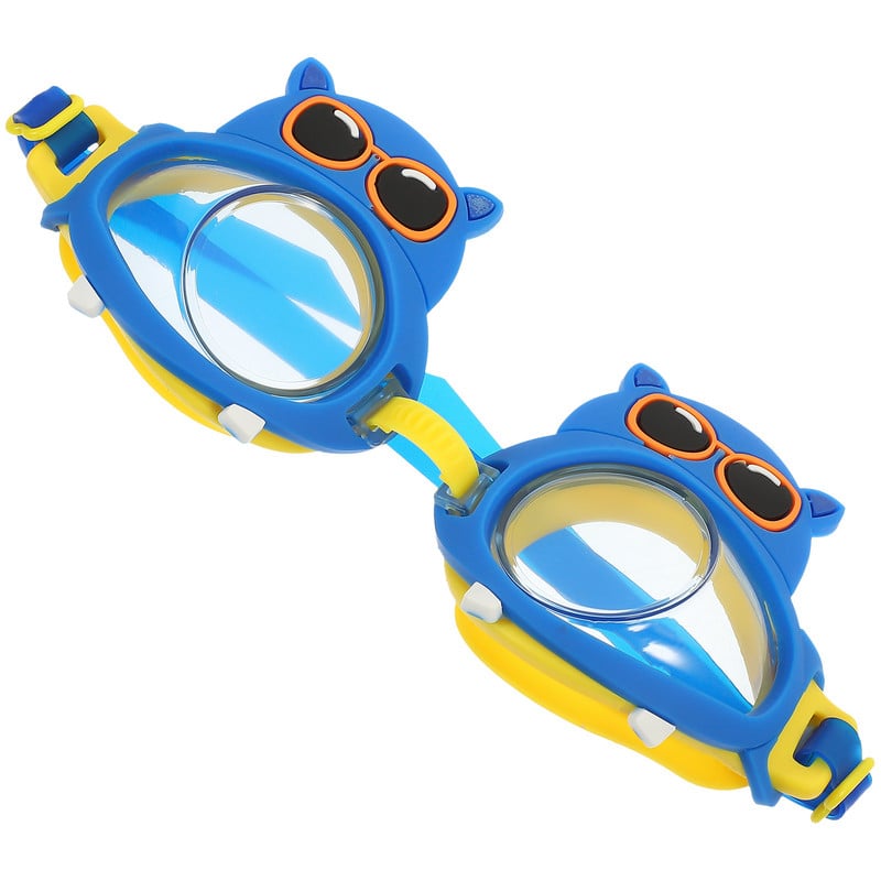 Animaciniai filmukai plaukimo akiniai mažiems vaikams akiniai vaikams kepurė 3-6 metų mergaitėms baseinas silikagelis 4-12 vaikai 6-14 metų viršelis