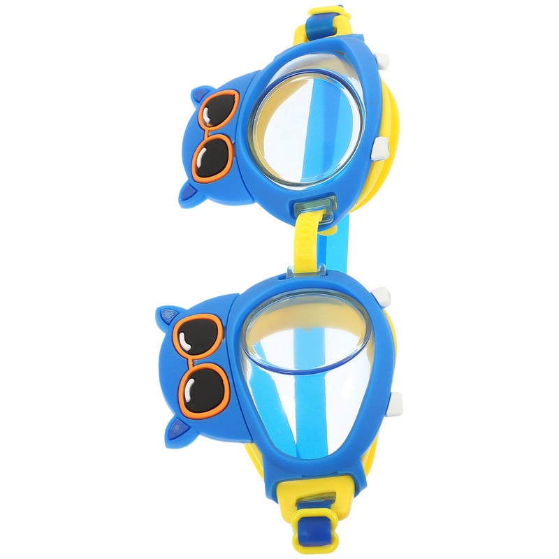 Animaciniai filmukai plaukimo akiniai mažiems vaikams akiniai vaikams kepurė 3-6 metų mergaitėms baseinas silikagelis 4-12 vaikai 6-14 metų viršelis