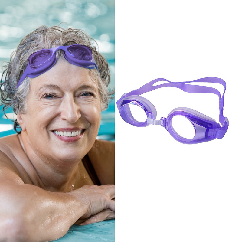 Γυαλιά κολύμβησης Χωρίς διαρροές Γυαλιά κολύμβησης κατά της ομίχλης Γυαλιά κολύμβησης για ενήλικες άντρες Γυναίκες για νέους 180° Clear