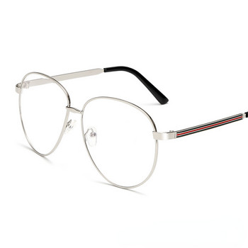 Ретро кръгла рамка Anti-Blue Radiation Glasses Ultralight Мъже Жени Очила за блокиране на синя светлина Очила Компютърни фалшиви очила