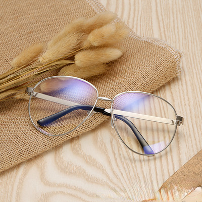 Retro kerek keretes kék sugárzás elleni szemüvegek ultrakönnyű férfi női kék fényt blokkoló szemüvegek szemüvegek számítógépes hamis szemüvegek