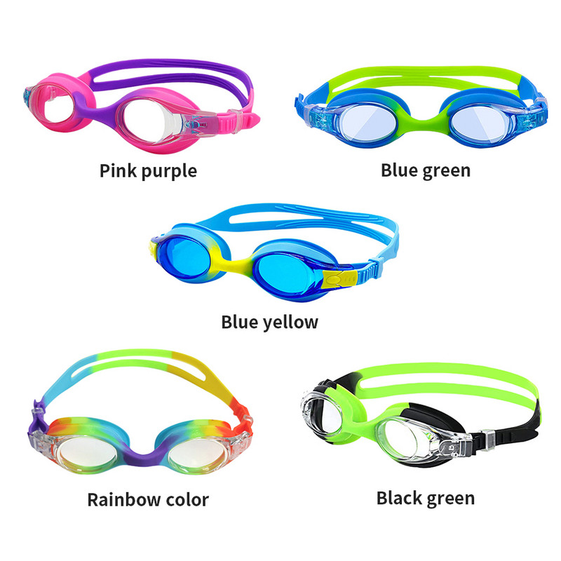 Laste ujumisprillid Ujumisvastased ujumisprillid Basseini prillid Lekkekindlad Mugavad basseinitarvikud lastele Poistele Tüdrukutele
