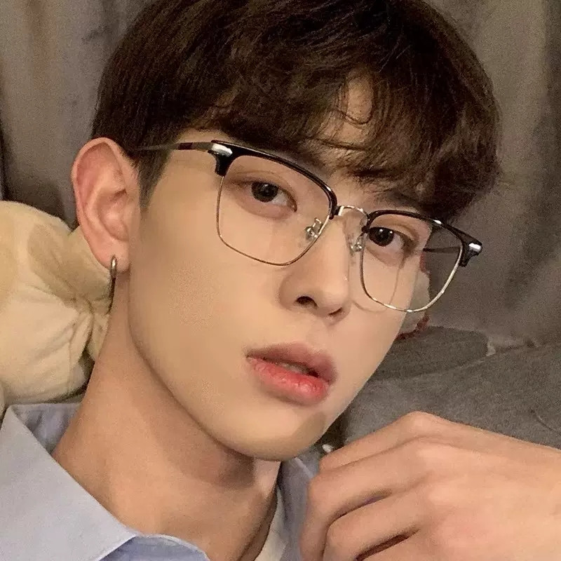 Klasikiniai pusiau ratlankiai anti mėlyni šviesą blokuojantys akiniai vyrams, kvadratiniai spindulių filtrai, akinių rėmeliai, kompiuterių moteriški akiniai