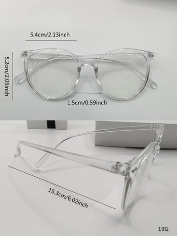 Vintage μπλε φως γυαλιά που μπλοκάρουν Γυναικεία Ανδρικά Μεταλλικά Στρογγυλά Γυαλιά Αντι-Μπλε Φως Γυαλιά Γυαλιά Προστασία ματιών Εξαιρετικά ελαφριά γυαλιά