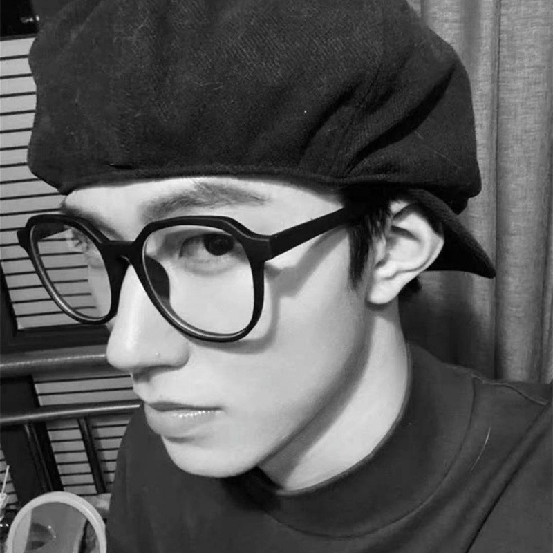 Anti Blue Light Prillid Naiste Meeste Läbipaistvad Ümmargused Prillid Blokeerivad Prillid Arvuti Lugemisprillid Raam Optilised Prillid