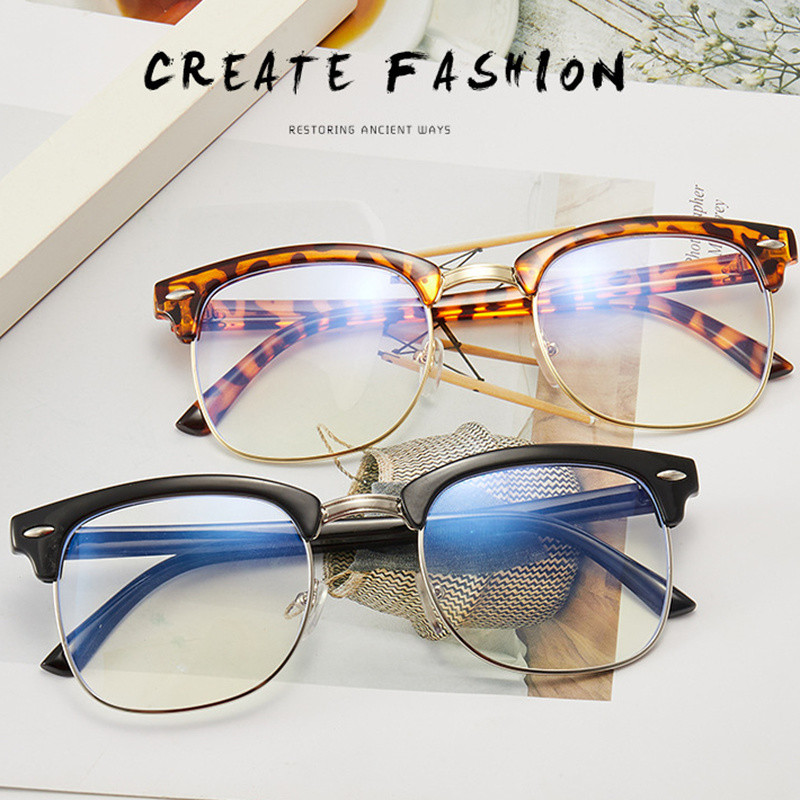 Naiste Anti Blue Rays Prillid Meeste Kandilised Arvutiprillid Raamikaitse Sinine Valgust Blokeerivad Unisex Tööprillid
