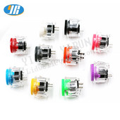 10 tk läbipaistev arkaadmäng 30 mm / 24 mm nupp Asenda SANWA OBSF-30 OBSC-30 JAMMA lauamündimasin DIY