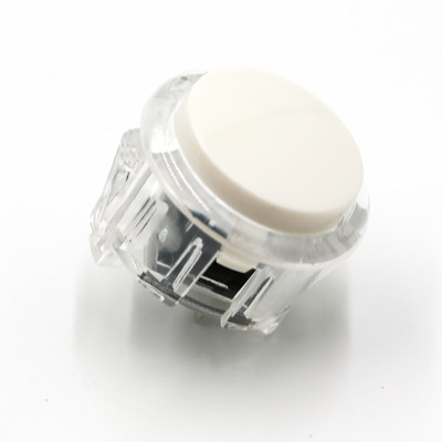 10 tk läbipaistev arkaadmäng 30 mm / 24 mm nupp Asenda SANWA OBSF-30 OBSC-30 JAMMA lauamündimasin DIY