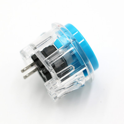 10 tk läbipaistev arkaadmäng 30 mm / 24 mm nupp Asenda SANWA OBSF-30 OBSC-30 JAMMA lauamündimasin DIY