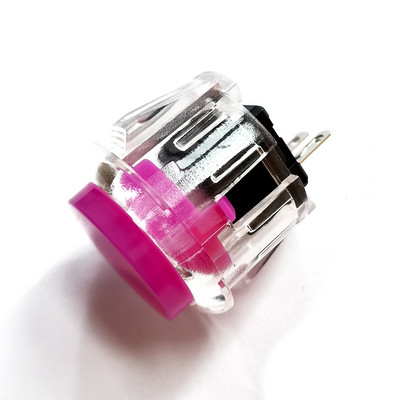 10 tk läbipaistev arkaadmäng 30 mm / 24 mm nupp Asenda SANWA OBSF-30 OBSC-30 JAMMA lauamündimasin DIY