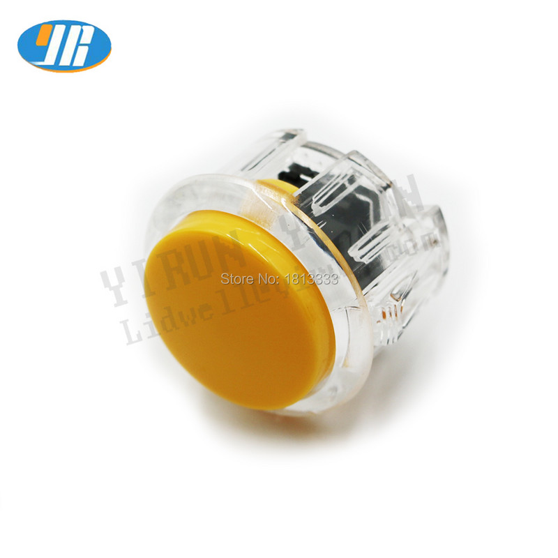 10 tk läbipaistev arkaadmäng 30 mm / 24 mm nupp Asenda SANWA OBSF-30 OBSC-30 JAMMA lauamündimasin DIY