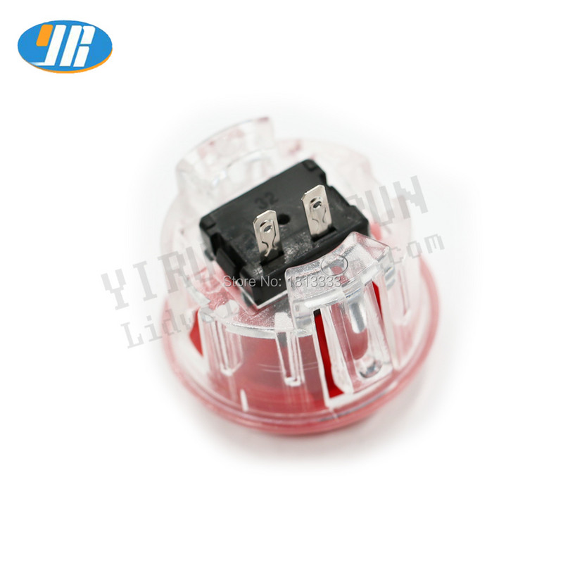10 tk läbipaistev arkaadmäng 30 mm / 24 mm nupp Asenda SANWA OBSF-30 OBSC-30 JAMMA lauamündimasin DIY