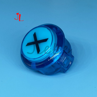 10PCS Copy SANWA OBSC Arcade Game Push Button Cherry MX Microswitch Logo XY Start Select for PC MAME Raspberry Pi USB Controller