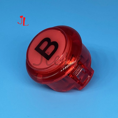 10PCS Copy SANWA OBSC Arcade Game Push Button Cherry MX Microswitch Logo XY Start Select for PC MAME Raspberry Pi USB Controller