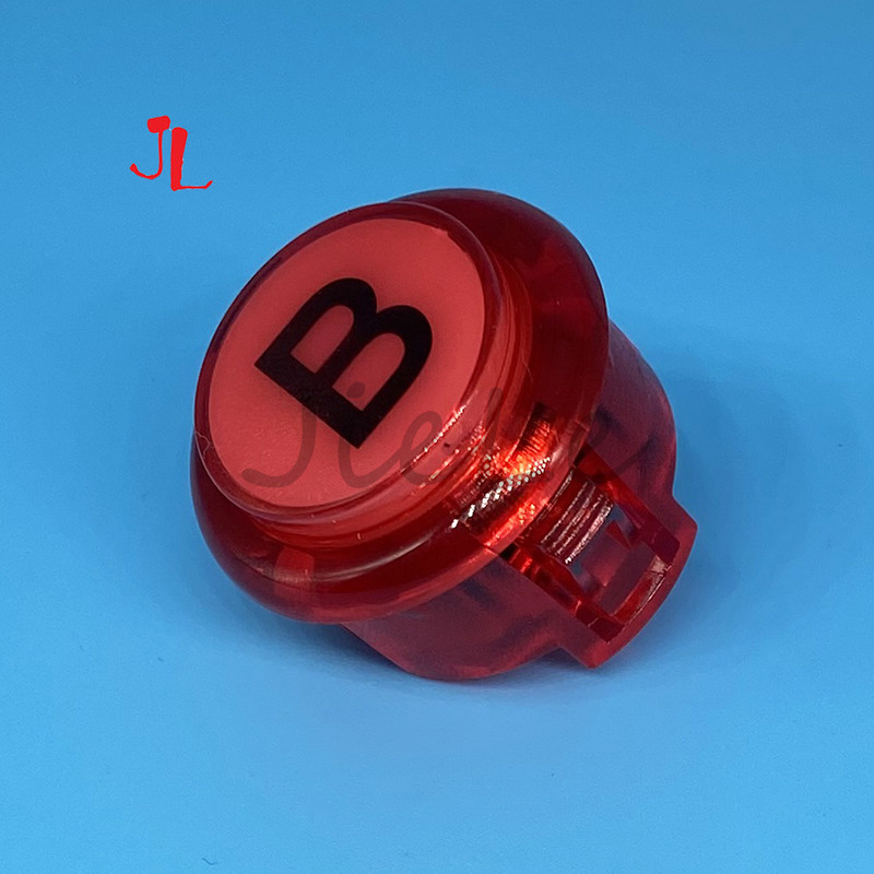 10PCS Copy SANWA OBSC Arcade Game Push Button Cherry MX Microswitch Logo XY Start Select for PC MAME Raspberry Pi USB Controller