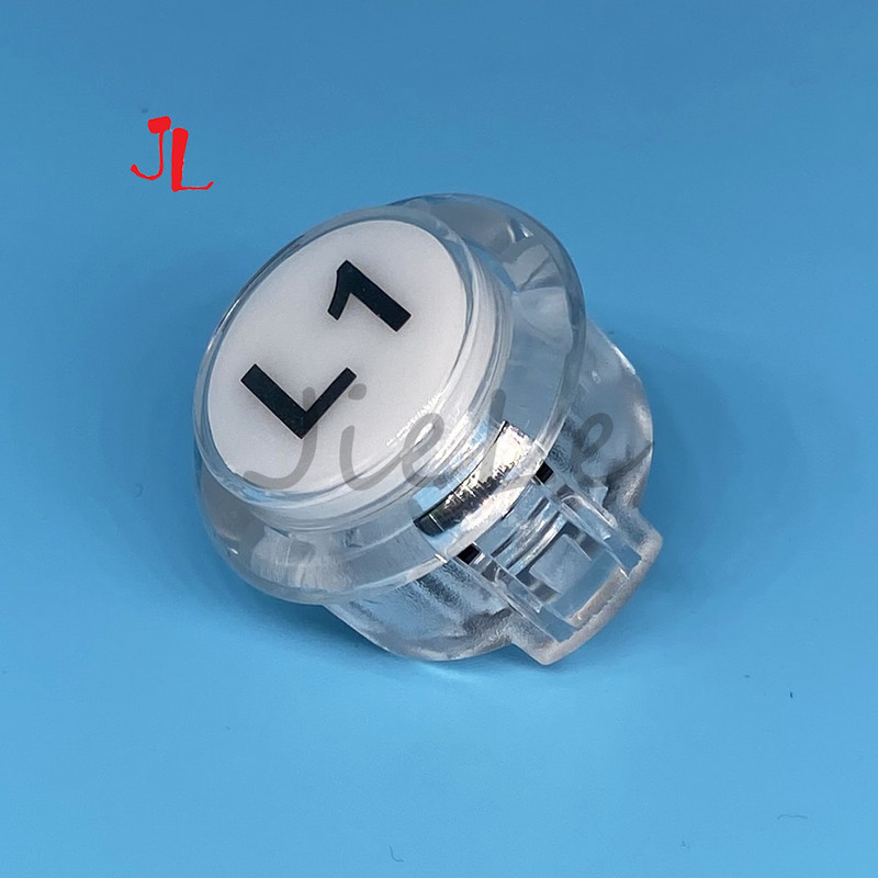 10PCS Copy SANWA OBSC Arcade Game Push Button Cherry MX Microswitch Logo XY Start Select for PC MAME Raspberry Pi USB Controller