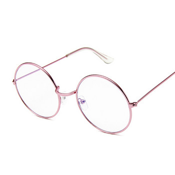 Vintage στρογγυλά γυαλιά Clear Lens Fashion Χρυσό Στρογγυλό Μεταλλικό Σκελετός Γυαλιά Οπτικά Ανδρικά Γυναικεία Σκελετός Γυαλιών Ψεύτικα γυαλιά