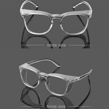 DLIDW Устойчиви на пясък противозамъгляващи полени предпазни очила за колоездене Защитни очила против синя светлина за мъже, жени Сини блокиращи очила