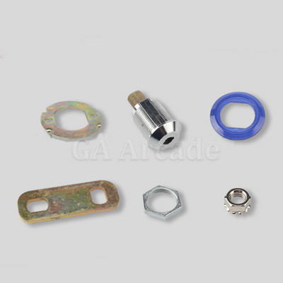 1 vienetas 21 / 27 mm arkadinio aparato dalys Trumpų pinigų durelių įrankių dėžutė Vamzdinės kameros spynos to paties numerio klavišai, skirti arkadinių žaidimų mašinai