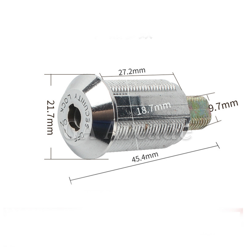 1 vienetas 21 / 27 mm arkadinio aparato dalys Trumpų pinigų durelių įrankių dėžutė Vamzdinės kameros spynos to paties numerio klavišai, skirti arkadinių žaidimų mašinai