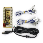 Нов контролер за USB енкодер с нулево забавяне към джойстик и бутон за уличен бой в машина за аркадни игри с монети