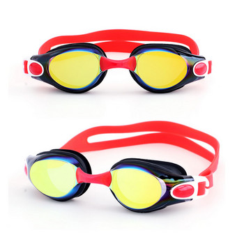 Очила за плуване Късогледство Мъже Жени Предпазни очила против замъгляване Водоустойчиви силиконови очила за плувен басейн Възрастни Деца Защитни очила за гмуркане