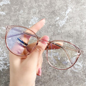 Naočale protiv plavog svjetla Žene Muškarci Preveliki okviri Zaštita za oči Ultra lagane naočale Naočale za uredsko računalo Naočale