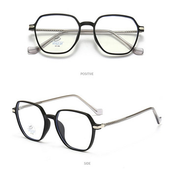 Модни очила против синя светлина Жени Мъже Очила с голяма рамка Винтидж Очила с квадратна рамка Компютърни очила Защита на очите