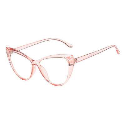 2022 m. nauji Cat Eye anti-mėlyni šviesūs akiniai moterims, vyriški skaidraus rėmo akių apsauga, itin lengvi akiniai biuro kompiuterio akiniai