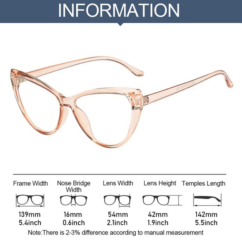 2022 m. nauji Cat Eye anti-mėlyni šviesūs akiniai moterims, vyriški skaidraus rėmo akių apsauga, itin lengvi akiniai biuro kompiuterio akiniai