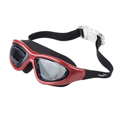 Μεγάλο πλαίσιο Ενήλικες Άντρες Γυναικείες Αντιομίχλη Αδιάβροχο UV Προστατευτικό Εσωτερικό Γυαλί κολύμβησης εξωτερικού χώρου Άνετα γυαλιά