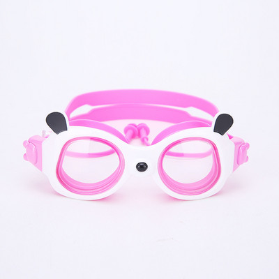 Laste ujumisprillid Armsad loomakujulised Panda prillid HD vee- ja udukindlad ujumisprillid kõrvatroppidega